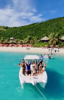 Dive BVI SeaBandit at JVD party Dive BVI SeaBandit at JVD party