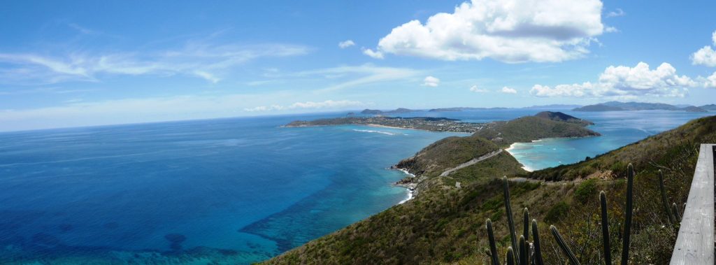 overlooking Virgin Gorda BVI